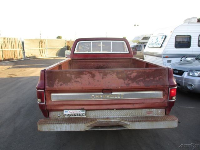 c 1977 chevrolet cheyene 8-cylinder automatic gas no reserve