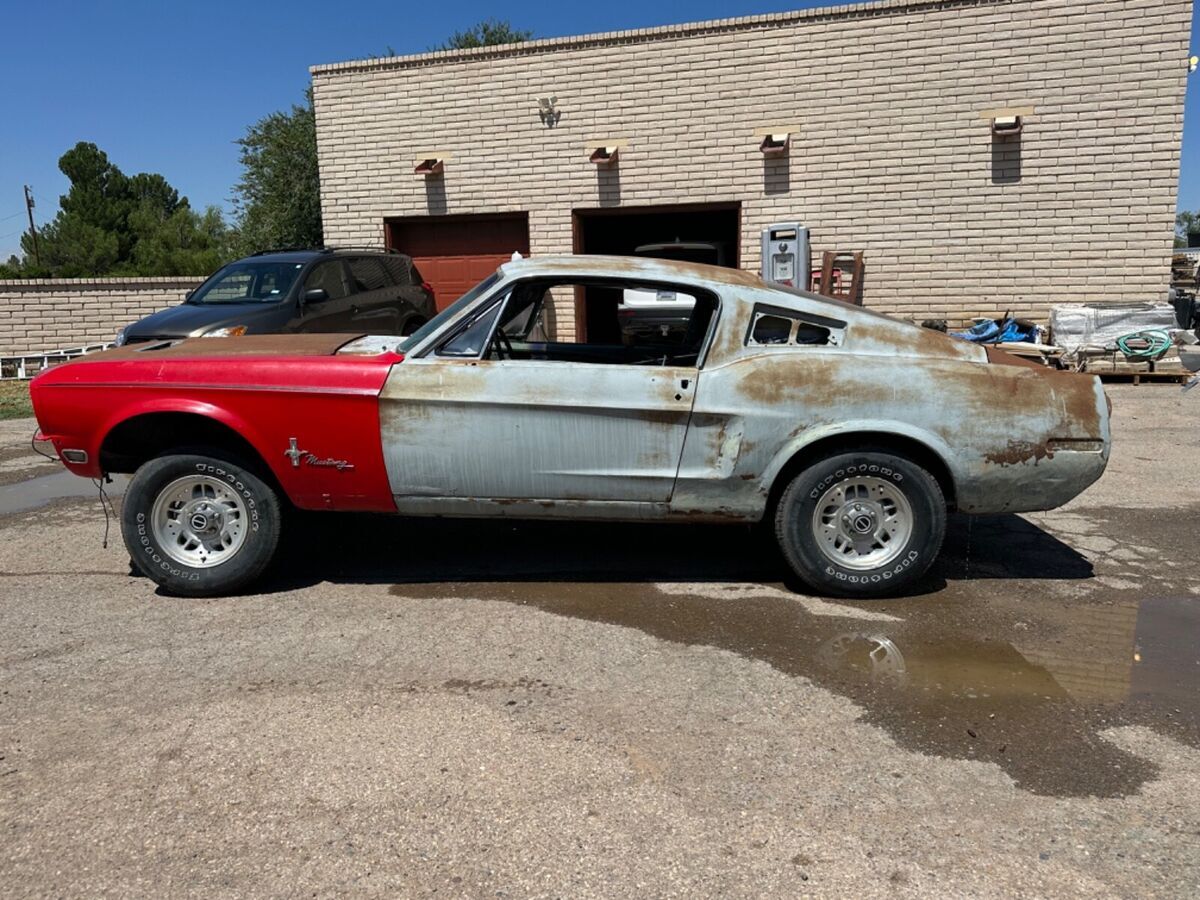 1968 mustang fastback barn find project car shelby eleanor gt500