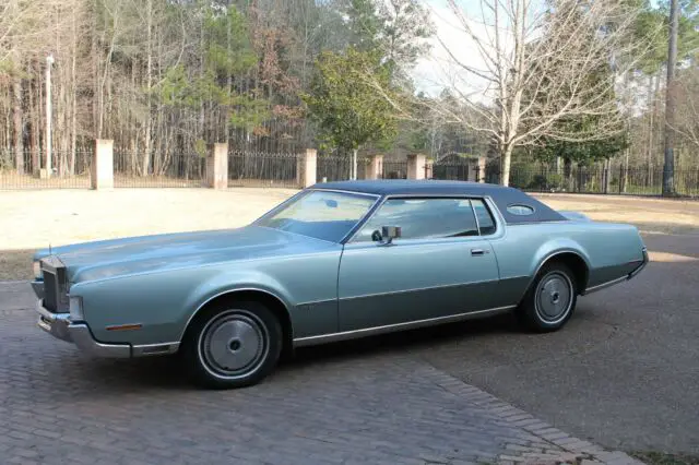 1972 lincoln continental mk iv cartier -- 75,995 miles - 460 v8