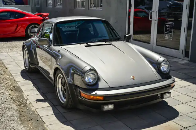 1979 porsche 911 turbo 4 speed 930 paint to sample anthracite 3.3l pristine coa