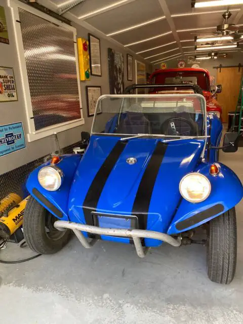 1964 volkswagen dune buggy blue rwd manual