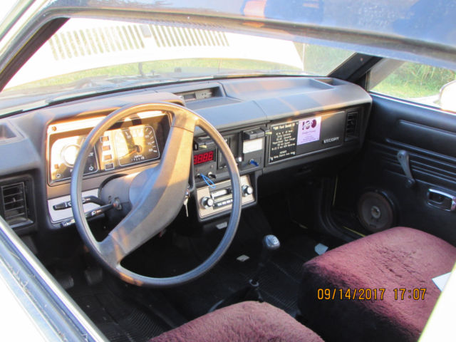 1981 fully electric ford escort...very nice!!!