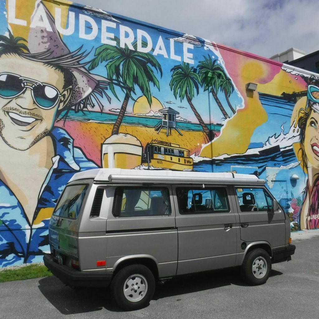 1990 vw vanagon gl westfalia camper van 4spd ac power windows patio awning stove