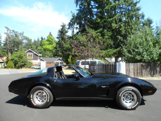 1979 chevrolet corvette l48 t-tops 350ci