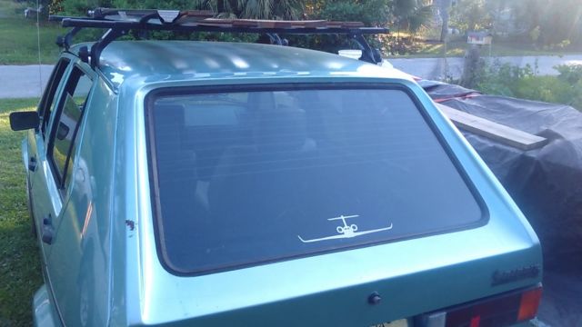 84 vw rabbit diesel - wvo - veggie oil converted