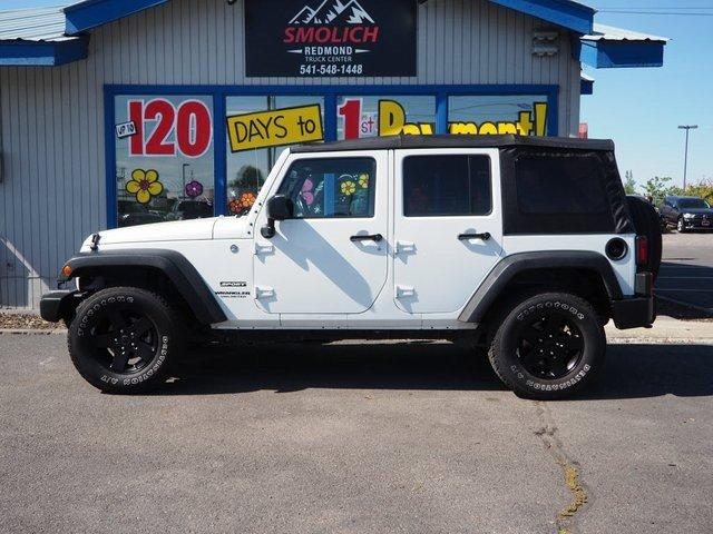 used 2015 jeep wrangler 4wd unlimited sport bend, or 97701 for sale in bend, oregon