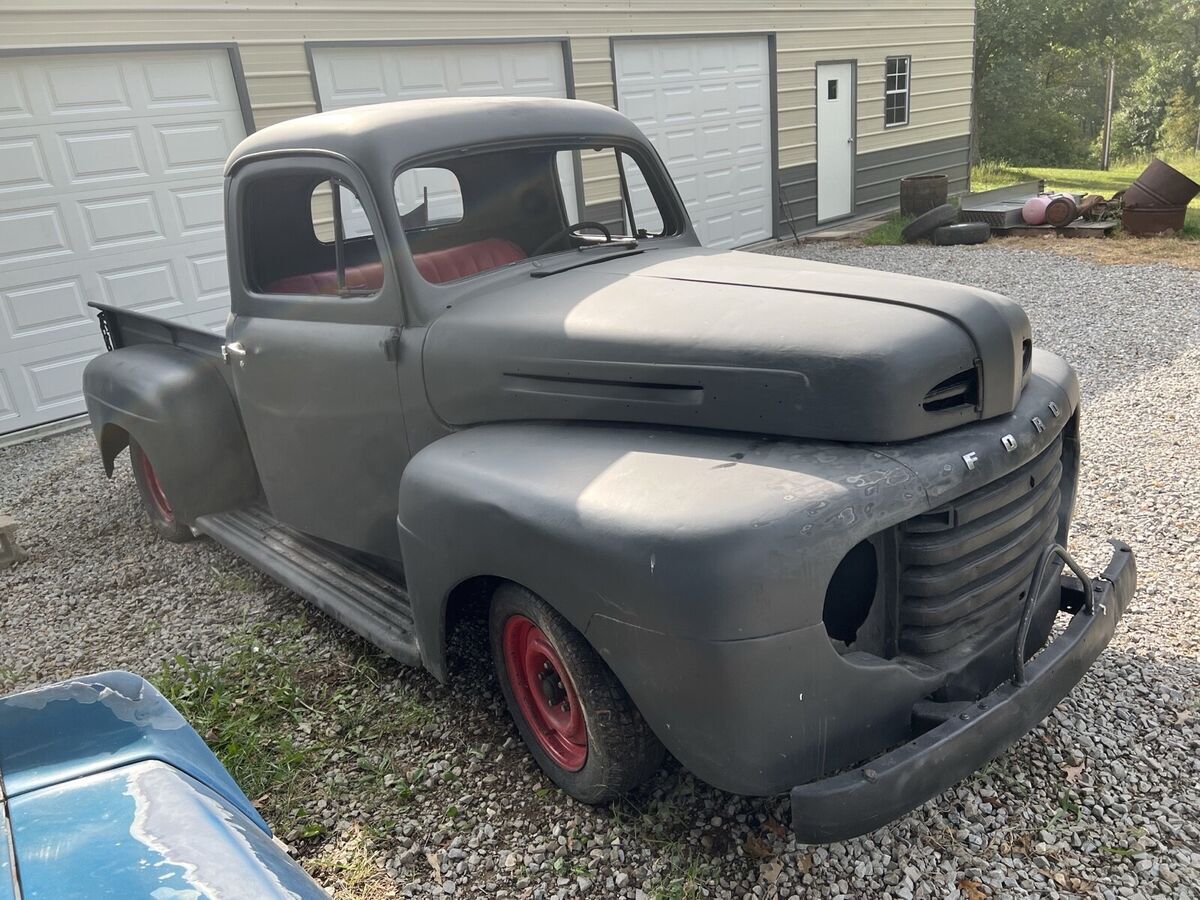 1949 ford f pickup black