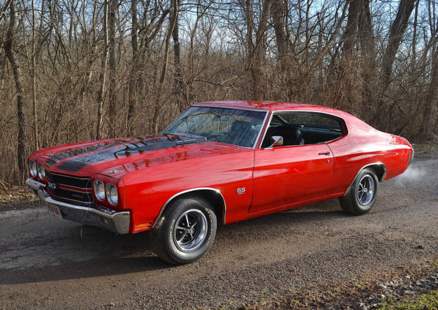 1970 chevelle ss 454 4spd aluminum heads straight body beautiful cranberry red