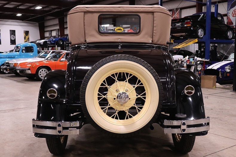 1931 ford model a 94568 miles black cherry coupe inline 4 manual
