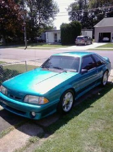 1993 mustang cobra (svt) teal #3150 in wyoming, pa