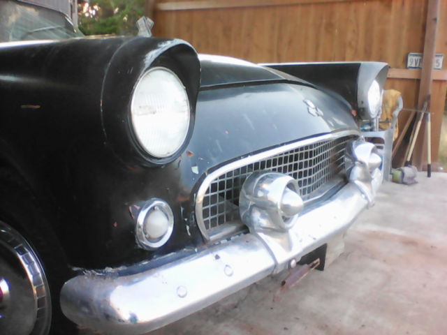 1955 ford thunderbird restoration project