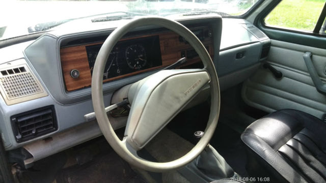 1982 volkswagen rabbit pickup truck caddy gas