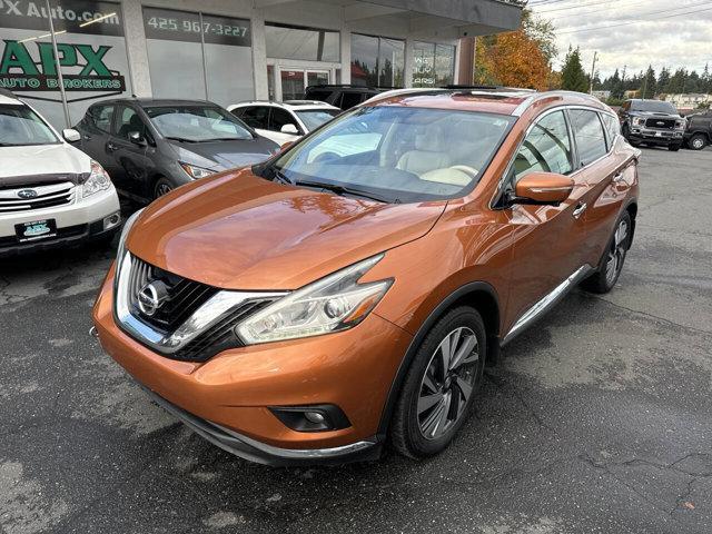 2015 nissan murano platinum