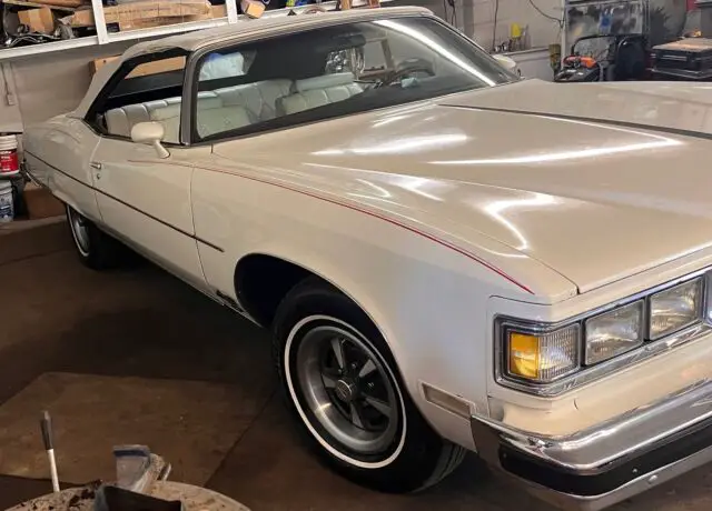 1975 pontiac grand ville convertible white fwd automatic