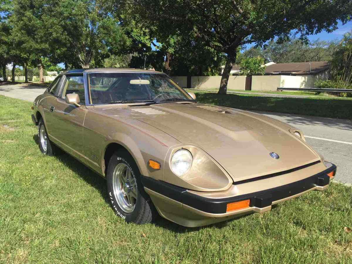 1983 nissan 280zx coupe brown rwd automatic 2+2