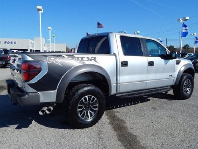 obo 2012 ford raptor f150 4x4 svt / silver / sunroof / nav in crosby, tx