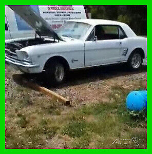 1966 ford mustang automatic rwd coupe leather interior 4 barrel holly