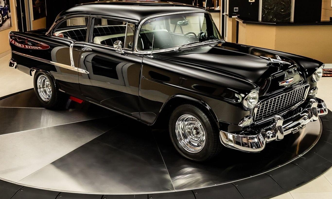 1955 chevrolet 210 american graffiti 355 v8 4 speed automatic 4911 miles