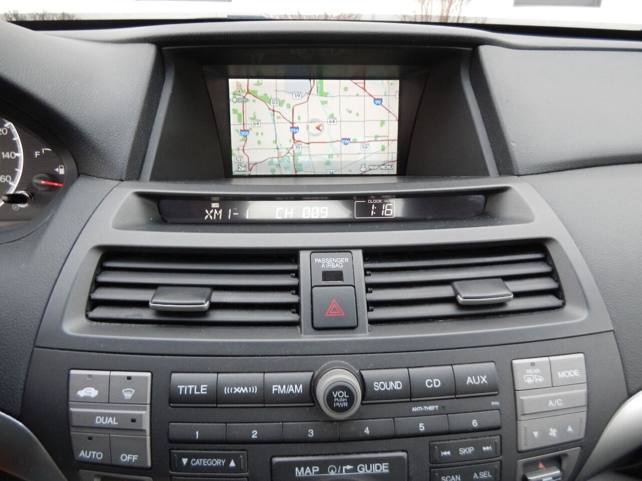 2009 honda accord ex l w/navi 4dr sedan 5a