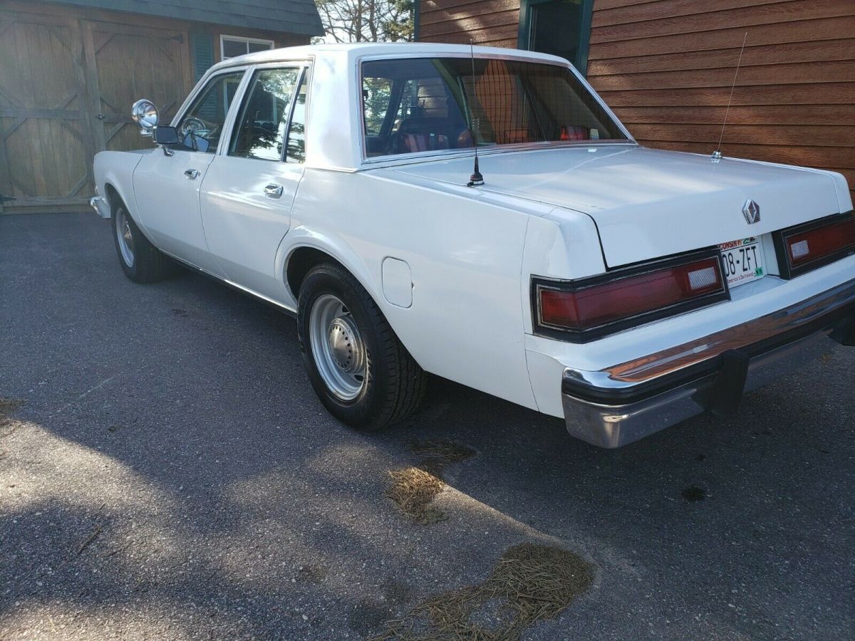 1989 dodge diplomat ahp police