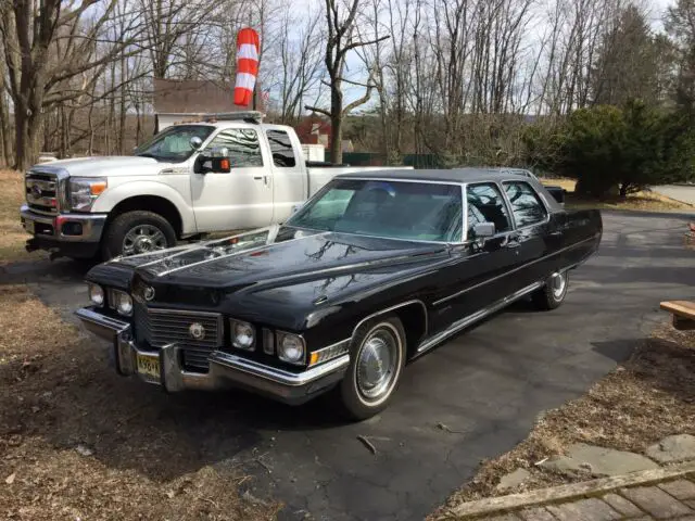 1972 cadillac fleetwood brougham 60 series 64432 miles