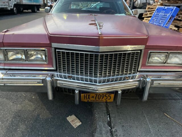 1975 cadillac deville sedan red rwd automatic