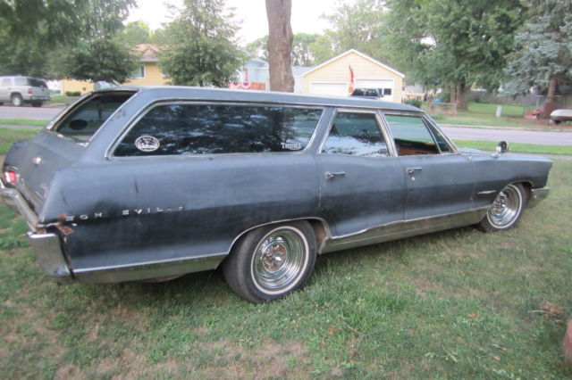 1965 pontiac bonneville safari wagon rat rod lead sled surf wagon hot rod