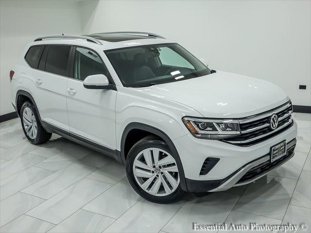 2021 volkswagen atlas 3.6l sel