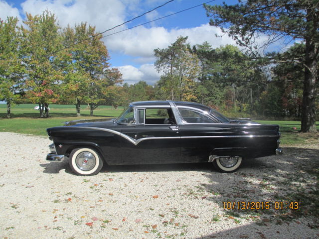 1955 ford crown victoria black beauty