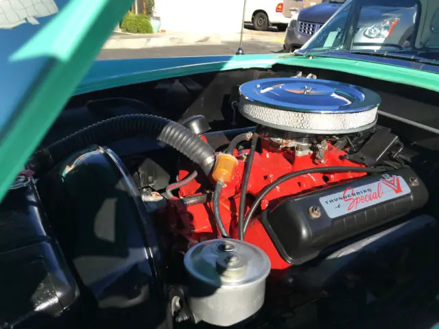 highly optioned car v8 292 auto restored california car. hard top w/portholes