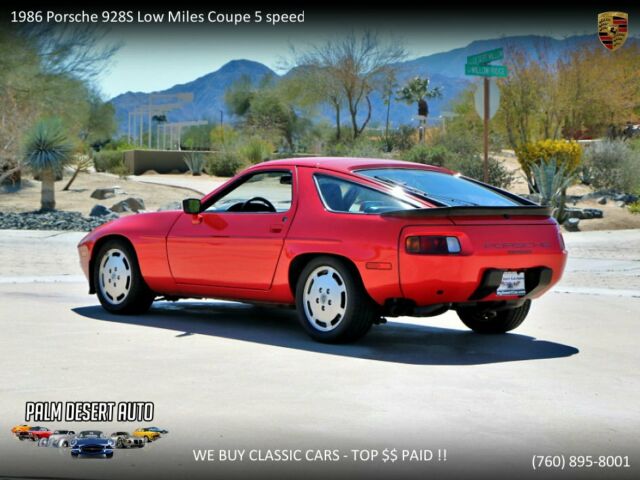 1986 porsche 928s low miles for sale!