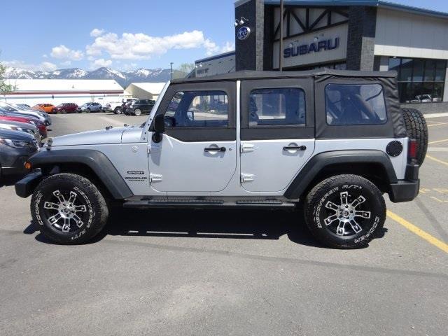 2010 jeep wrangler unlimited sport 4x4 sport 4dr suv for sale in whitefish, montana