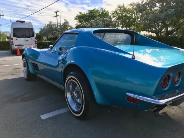 1970 corvette stingray 350 matchings numbers 4 speed t tops runs great