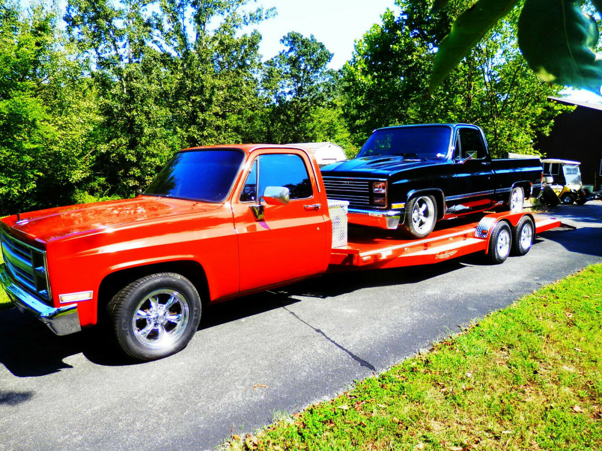 81 gmc front wheel drive car hauler custom classic street rod hot rod hauler rat