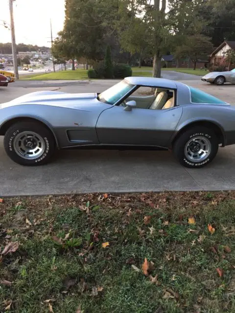 corvette 78 silver anniversary