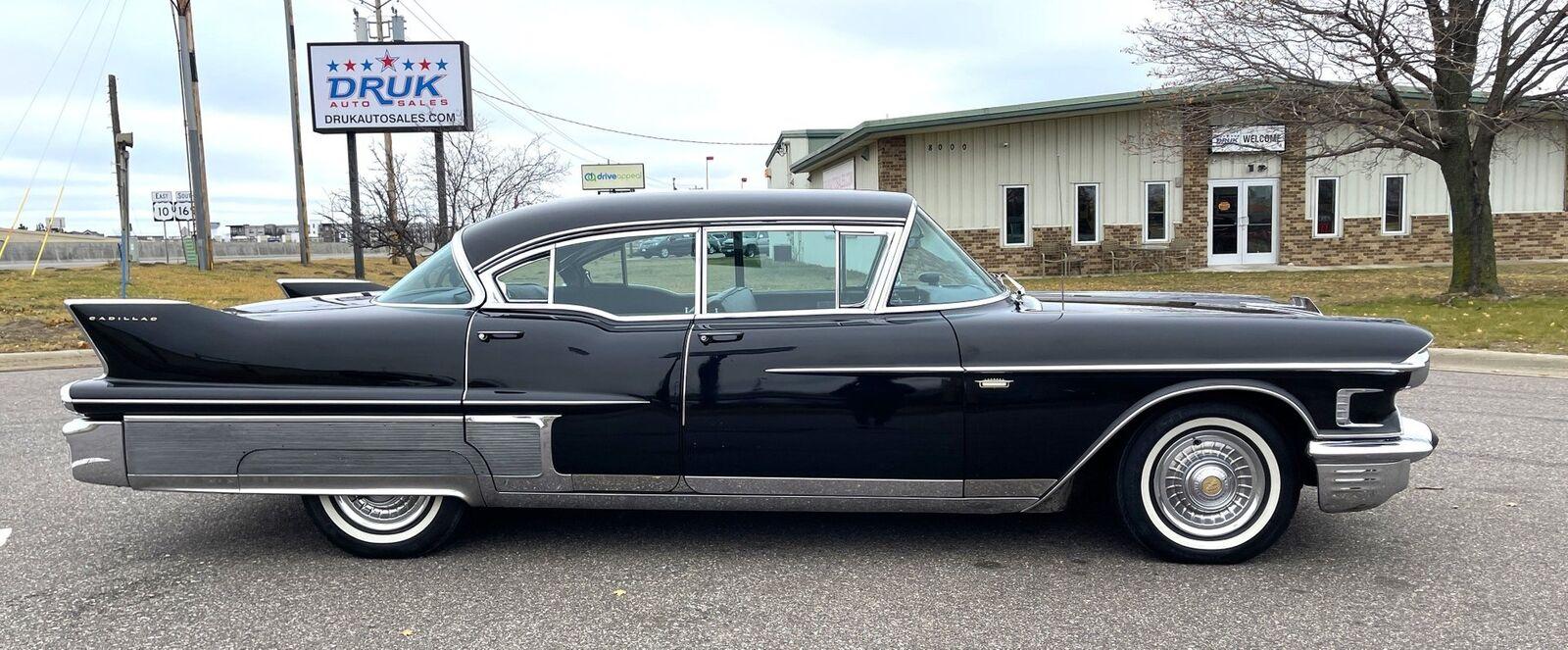 1958 cadillac series 62 365 v8 engine sedan