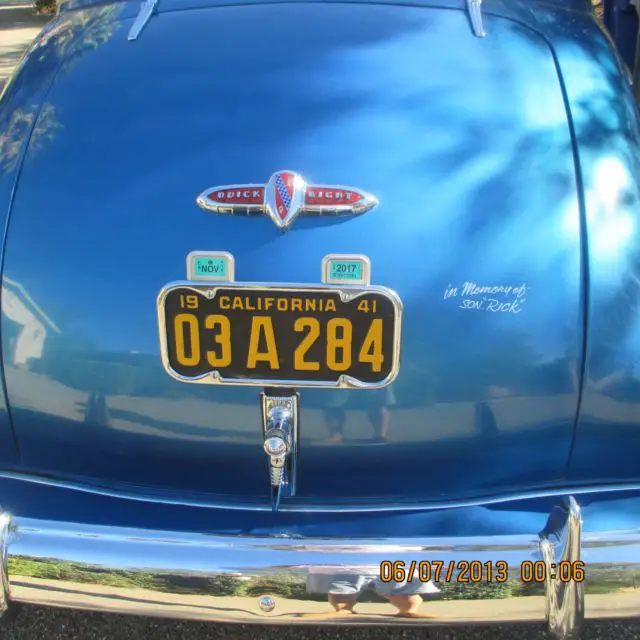 1941 buick special convertible- stock- series -44c- manual 3 speed!