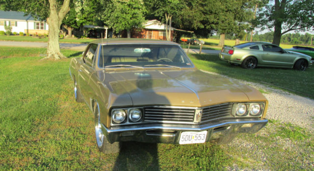 1967 buick skylark 2 door hard top resto mod project rare gm a body