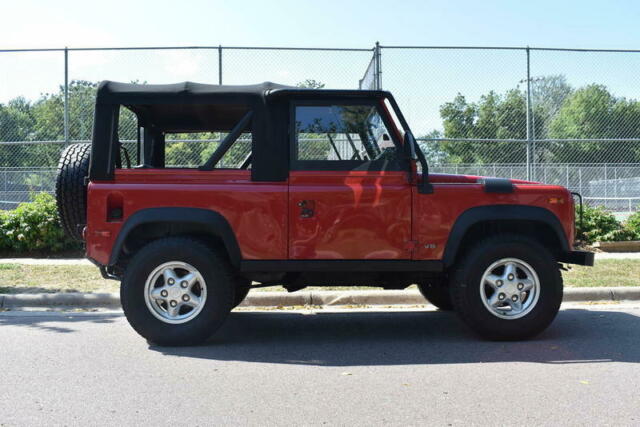 1994 land rover defender 90 nas v8 5spd pampered survivor reduced $48,500