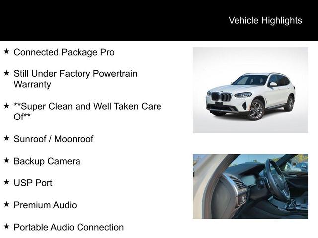 2022 bmw x3 xdrive30i