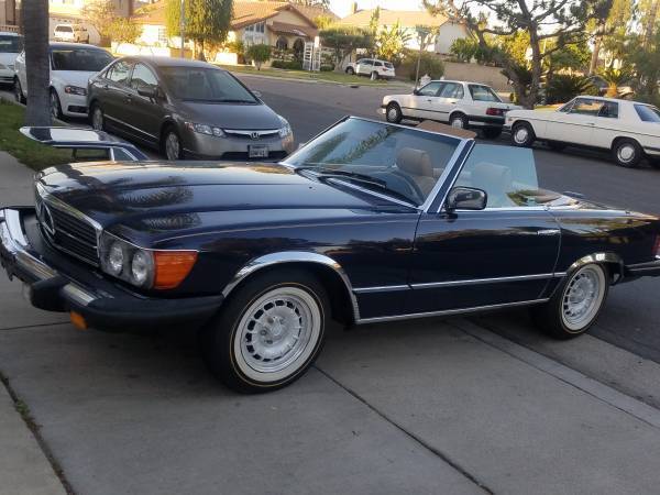 1983 mercedes-benz 380 sl , runs perfect , clean in and out, hard/soft top
