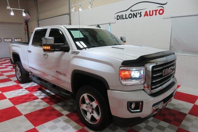 used 2016 gmc sierra 2500 4x4 crew cab slt lincoln, ne 68504 for sale in lincoln, nebraska