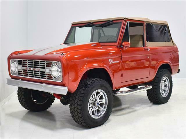 1976 ford bronco 52791 miles burnt orange 302 cubic inch v8 automatic