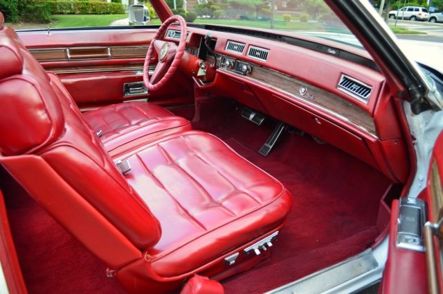 1975 cadillac eldorado convertible * parade boot * 76k miles * no reserve !!!