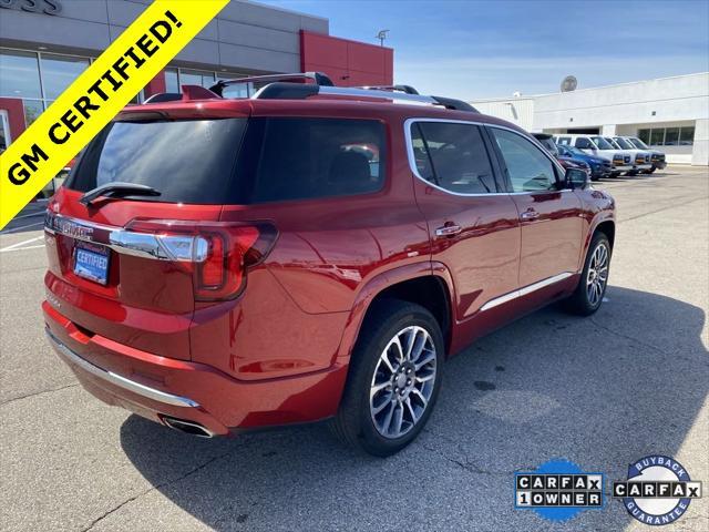 2021 gmc acadia denali