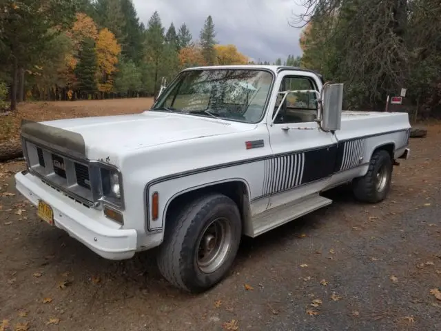 1974 gmc / chevrolet super custom classic chevy pickup truck 75 indy 500 stripes