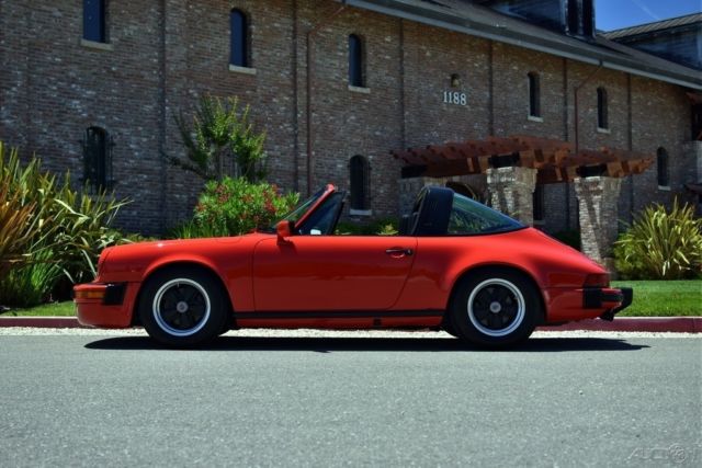 911sc targa coupe garaged california car 93k original miles