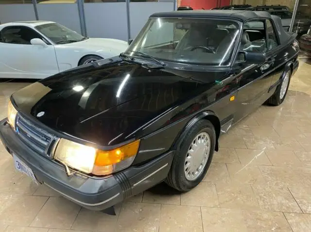 1993 saab 900 turbo 2dr convertible