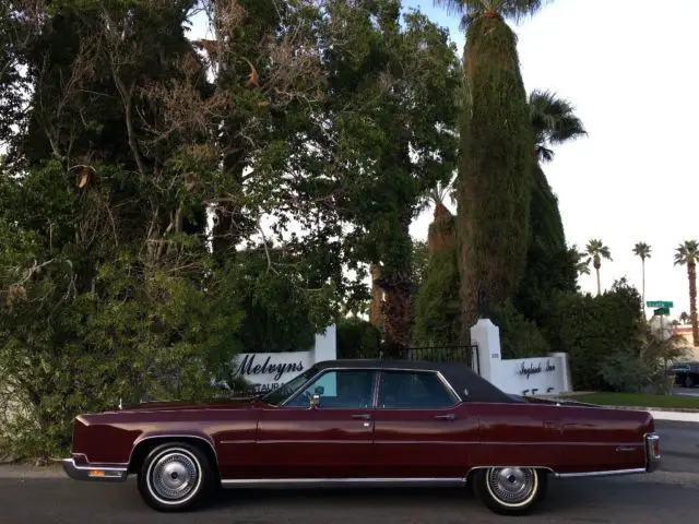 rare 1973 lincoin continental sedan low original very well kept miles