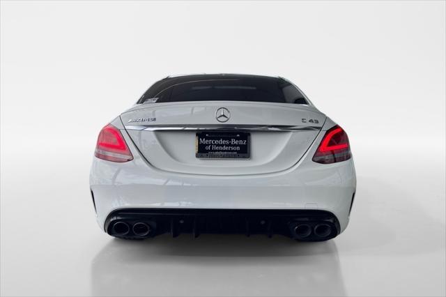 2019 mercedes-benz amg c 43 base 4matic